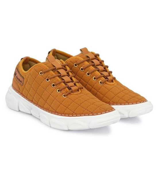 Shoevik Sneakers Tan Casual Shoes - None