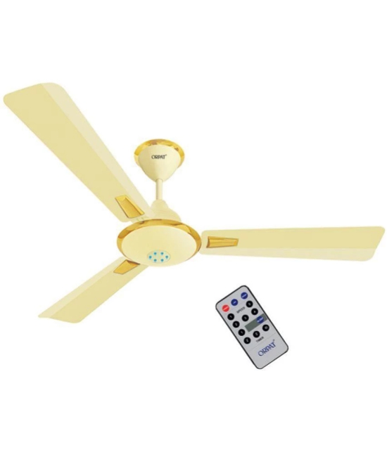 Orpat 1200 BLDC Moneysaver Max Ceiling Fan Ivory - Ivory