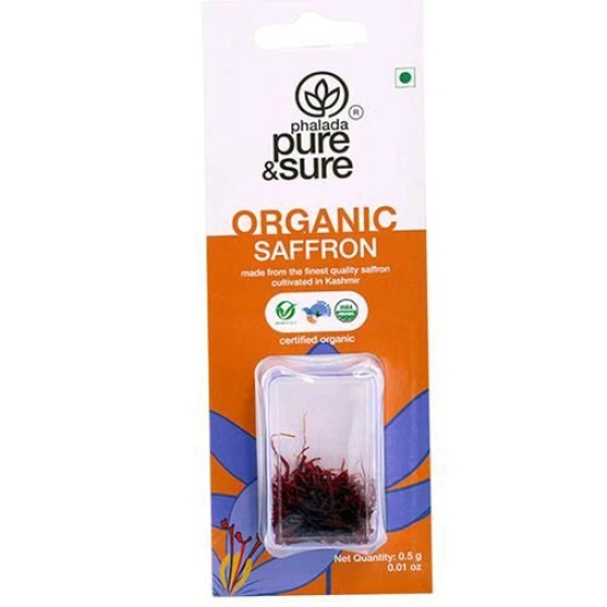 Phalada Organic Saffron, 0.5 Gm