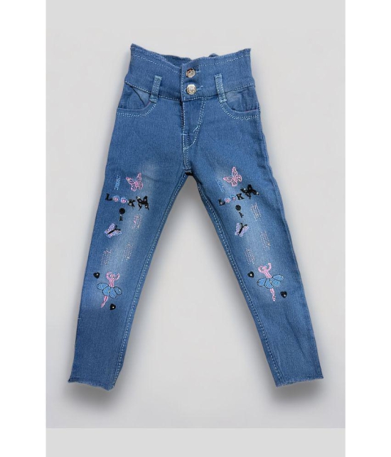 ICONIC ME- Kids Girl Denim Jeans - None