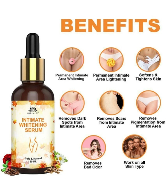 Intimify intimate whitening serum, intimate wash, women intimate, Natural Intimate, Intimate Area Lightening (30 ml)