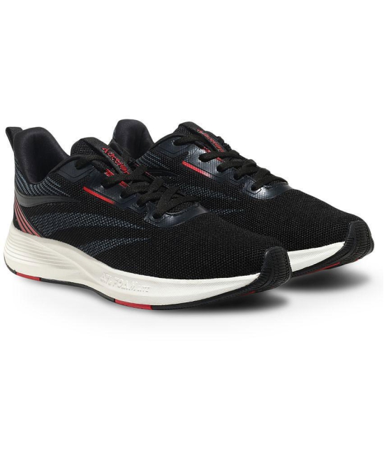 Action Sports Running Shoes Black Mens Sports Running Shoes - None