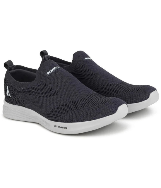 Aqualite Dark Grey Mens Slip-on Shoes - None