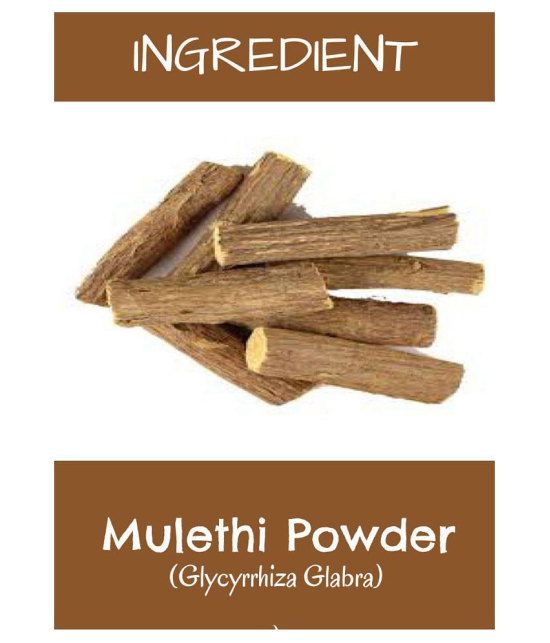 MR Ayurveda Mulethi Powder (Licorice Powder) Face Pack Masks 100 gm