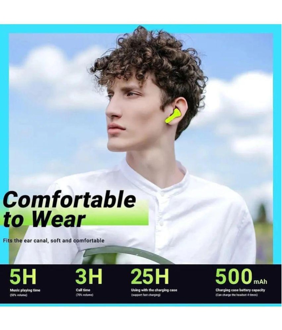 OLIVEOPS Ultrapod Air31 G Bluetooth Bluetooth Earphone In Ear Comfortable In Ear Fit Green