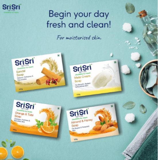 Sri Sri Tattva Soaps combo