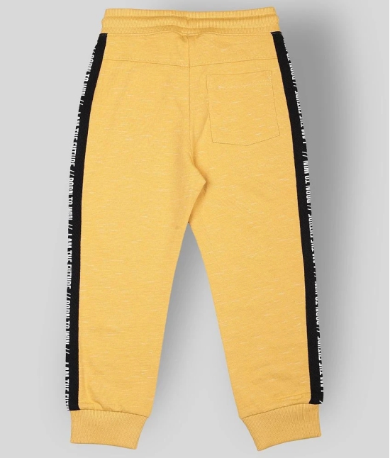 PLUM TREE - Yellow Cotton Boys Trackpant ( Pack of 1 ) - None