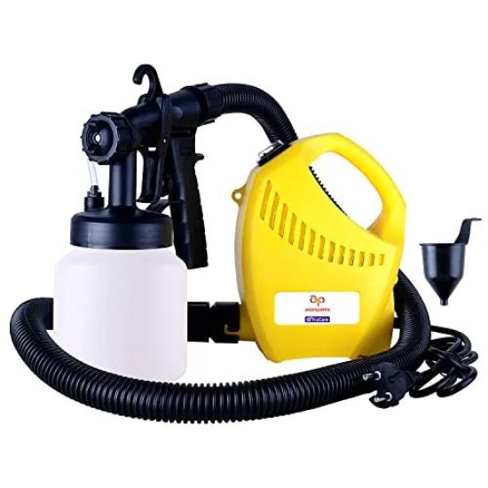 Asian Paints TruCare Paint Sprayer 800W With 800ml Container | Electric Paint Sprayer With 1.5m Long Cable & VDE Plug | 2.5mm Nozzle & 1.5m Long Flexible Hose | Motor Speed Up To 32000rpm/min | S