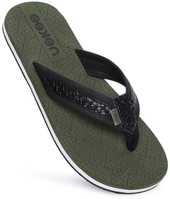 Paragon Green Mens Thong Flip Flop - None