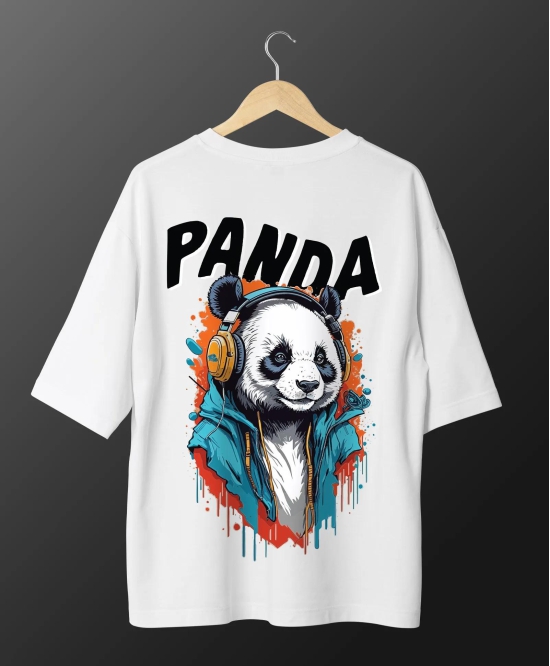 Stylo Panda Unisex Oversize-White / L