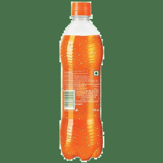 Mirinda Soft Drink - With Added Orange Flavour, 750 Ml