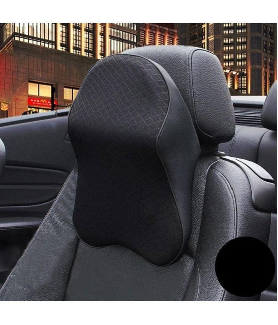 HINGOL  Car Seat Headrest Neck Rest Cushion, Car Neck Pillow Durable 100% Pure Memory Foam Neck Pillow with Breathable Removable Cover (Pack of 1)