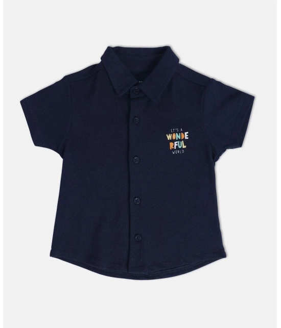 MINI KLUB Blue Baby Boy Shirt ( Pack of 1 ) - None