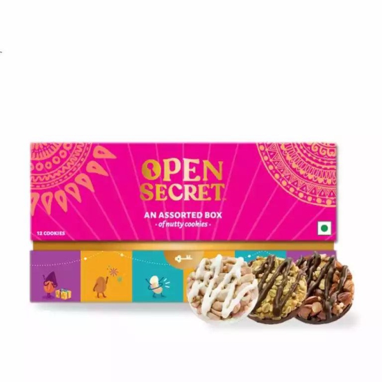 Open Secret Assorted Gourmet Cookies (12 Pcs)