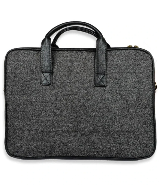 Da Tasche - Black Solid Messenger Bag - Black