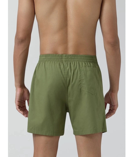 XYXX Green Cotton Mens Boxer- ( Pack of 1 ) - None