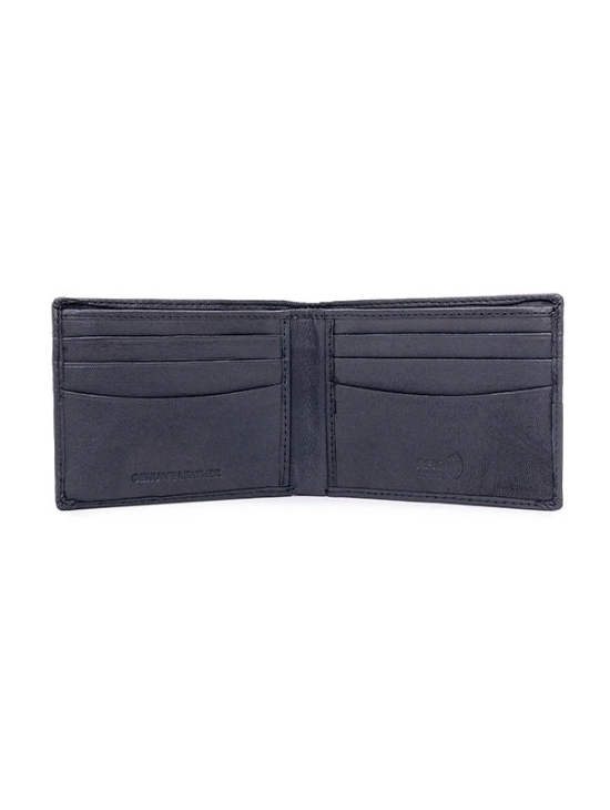 RedTape Navy Leather Two Fold RFID Wallet | Stylish and Secure