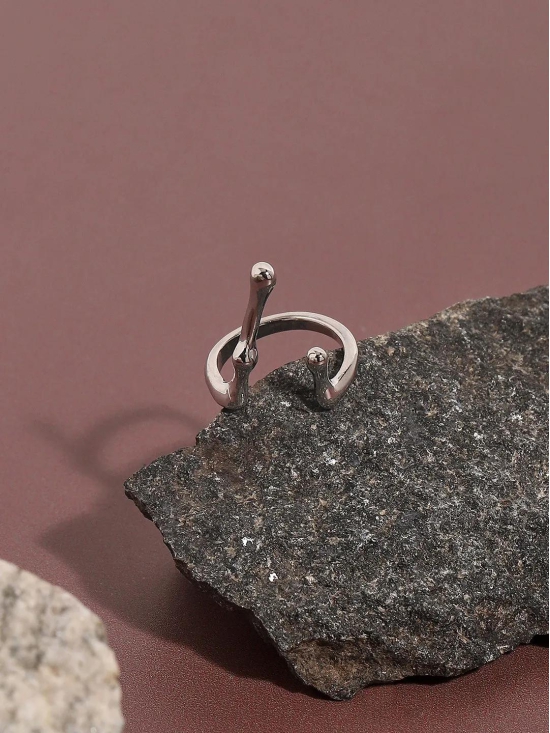 Silver-Plated Finger Ring