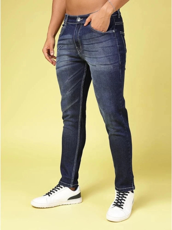 Rigo Regular Fit Faded Mens Jeans - Blue ( Pack of 1 ) - None