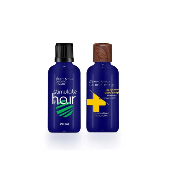 Stimulate Hair Oil with Good Sleep Curative Oil Combo-Combo