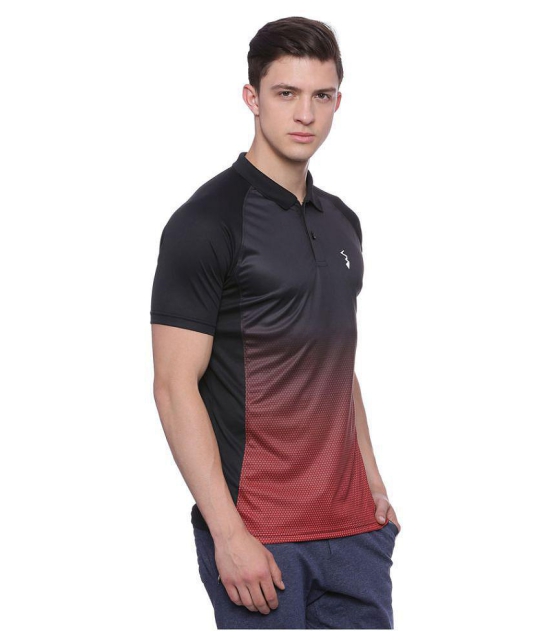 Campus Sutra Multicolor Polyester Polo T-Shirt Single Pack - XL