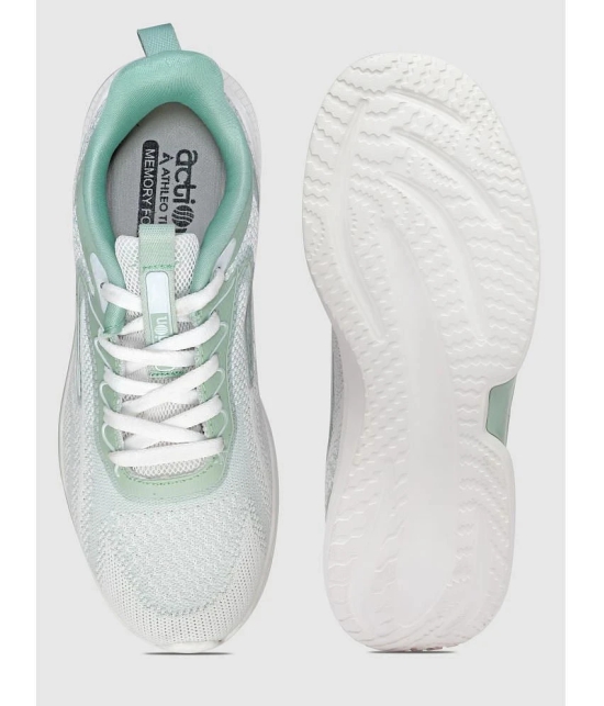 Action - White Womens Running Shoes - None