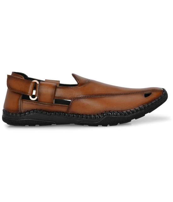 Bucik - Tan Mens Sandals - None