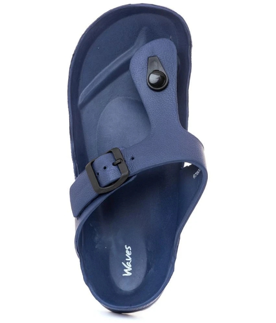 KHADIM Navy Blue Womens Thong Flip Flop - None