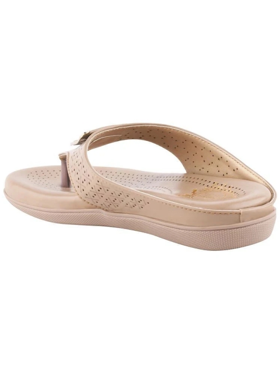 Shoetopia Tan Womens Flats - None