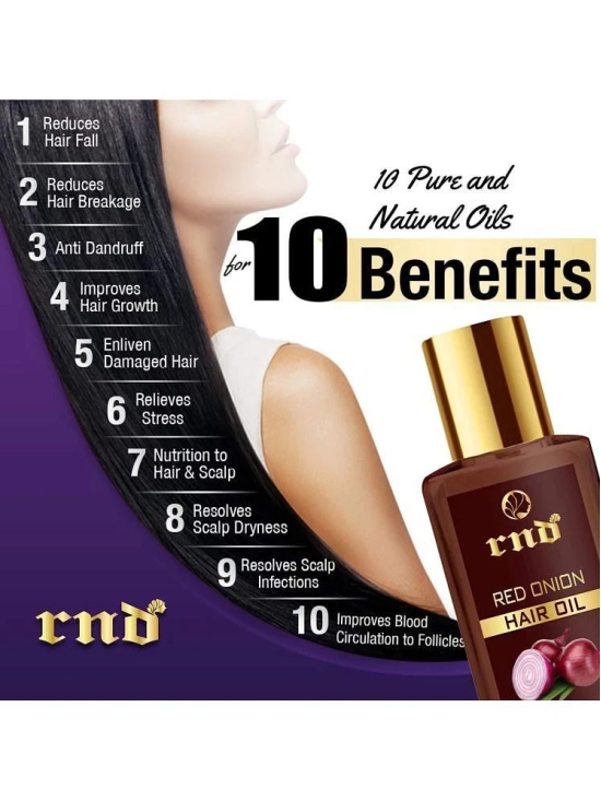 Red Onion Hair Oil with Keratin Protein booster, Anti - Hair loss, Regrowth Hair Oil