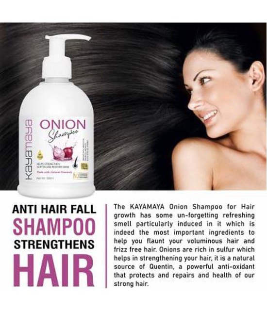 Kayamaya Onion Hair Oil+ Shampoo+Conditioner 700 ml Pack of 3