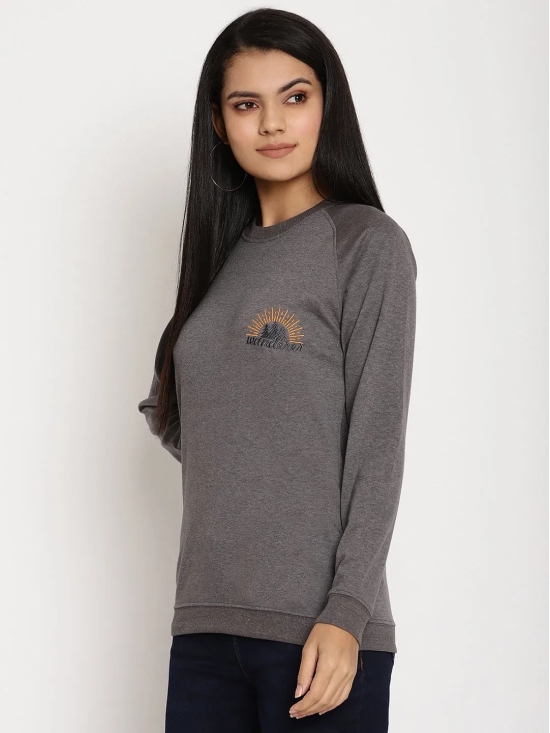 Women Grey Wanderer Sweatshirt-M