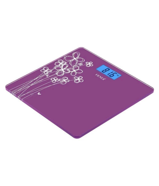 Venus Digital Electronic LCD Personal Health Body Fitness Bathroom Weighing Scale EPS-6399 Purple Purple