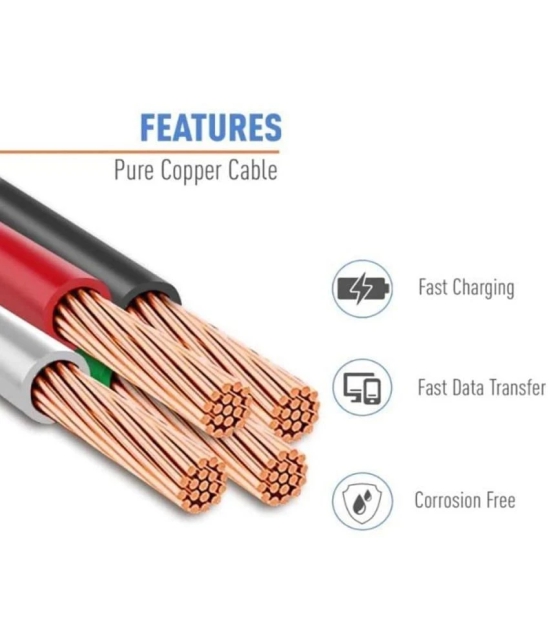 DIGIMATE White 3A Type C Cable 1 Meter - White