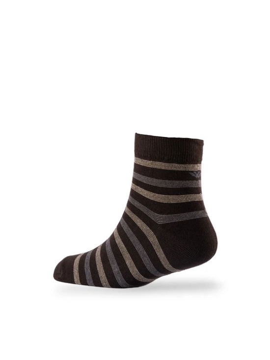 Men Pack Of 2 Striped Cotton Ankle Length Socks