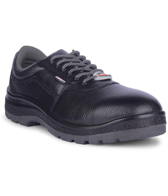 Liberty Mid Ankle Black Safety Shoes - 8