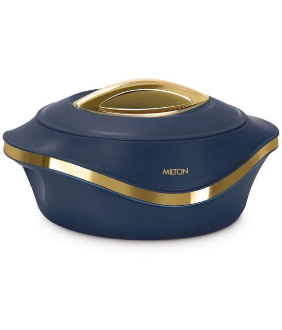 Milton Pearl 1000 Inner Stainless Steel Casserole, 860 ml, Blue - Blue