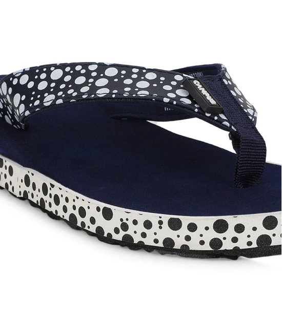 Campus - Navy Blue Womens Thong Flip Flop - None