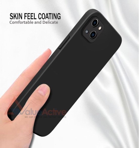 iPhone 13 Back Cover Case Liquid Silicone