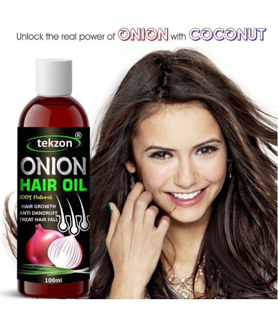 TEKZON Onion Oil for Hair Regrowth oil onion oil 100 mL