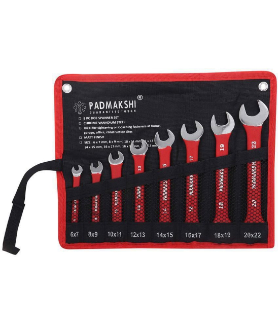 Padmakshi Open End Spanner Set of 8 Pc