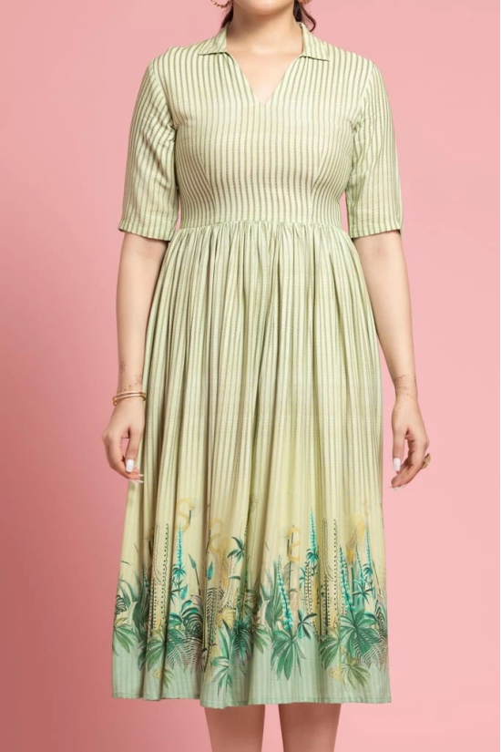 Botanical breezy dress