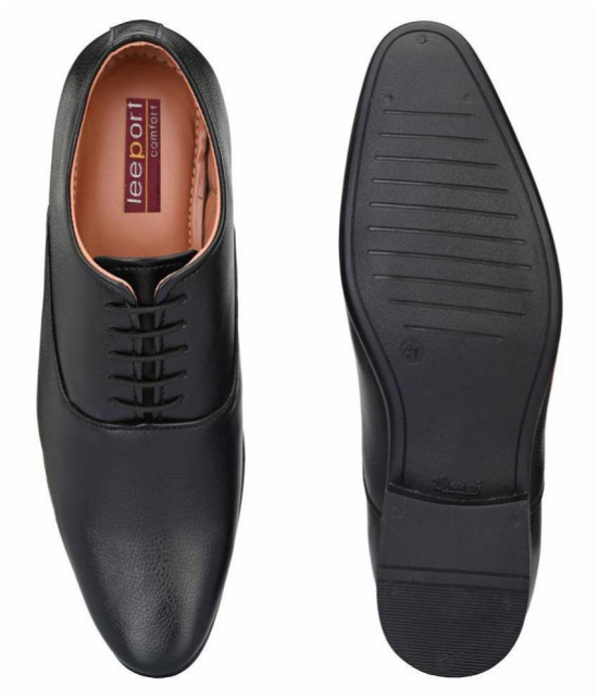 Leeport - Black Mens Formal Shoes - None