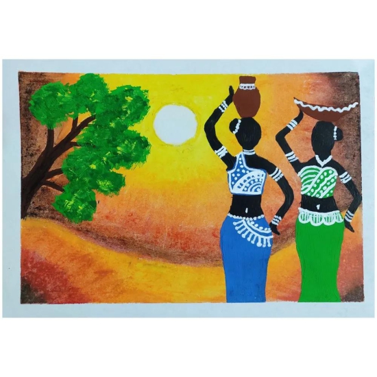 African Women Painting