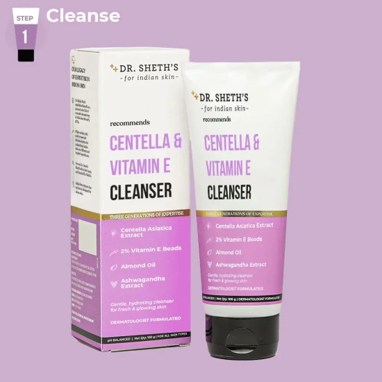 Centella & Vitamin E Cleanser - 100ml