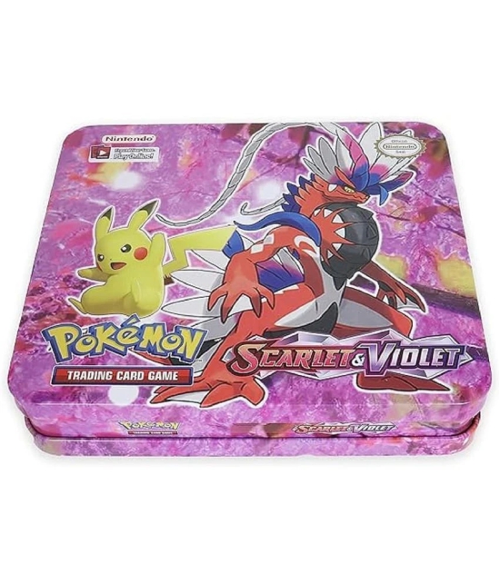 sevriza  Pokemon Scarlet & Violet Paldea Evolved Trading Card Game - Tin Box, Assorted Cards