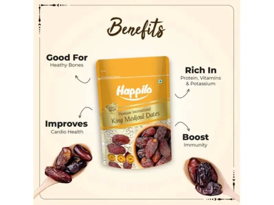 Happilo Premium International King Medjoul Dates 200g