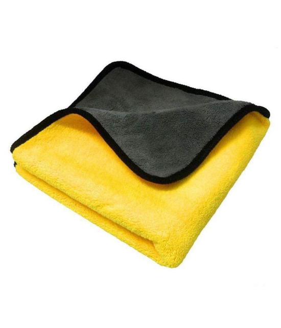 HOMETALES - Multicolor 600 GSM Microfiber Cloth For Automobile ( Pack of 2 )