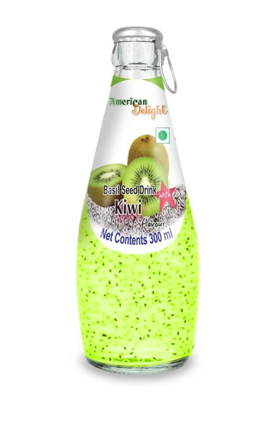 American Delight Basil Drink Kiwi, 290 Ml