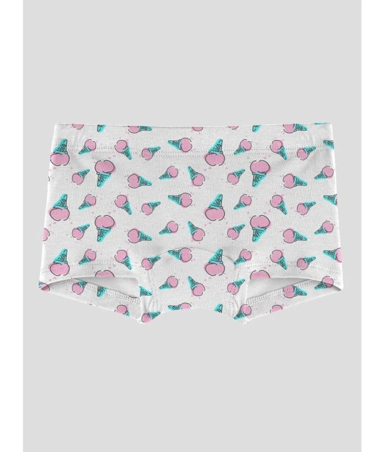 Ariel - Multi Cotton Blend Girls Bloomers ( Pack of 3 ) - None